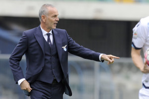 Foto Marco Rosi/LaPresse 27 09 2015 Verona ( Italia ) Sport-Calcio Campionato Serie A Tim 2015-2016 incontro  Hellas Verona Vs Lazio allo Stadio Bentegodi di Verona Nella foto  Foto Marco Rosi / LaPresse 27 09 2015 Verona ( Italy ) Sport - Calcio -  Championship Serie A Tim 2015-2016 Match day Hellas Verona Vs Lazio at the Bentegodi Stadium in Verona in the photo Lazio's coach Stefano Pioli