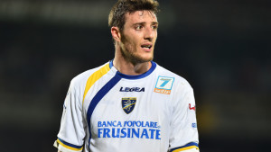 Foto LaPresse - Roberto Settonce 28/04/2015 Terni ( Italia) Sport Calcio Ternana - Frosinone Campionato di Calcio Serie B 2014 2015 Stadio "L. Liberati" Nella foto:Daniel Ciofani Photo LaPresse - Roberto Settonce 28th April 2015 Terni (Italy) Sport Soccer Ternana - Frosinone Italian Football Championship League B 2014 2015 "Libero Liberati" Stadium In the pic:Daniel Ciofani