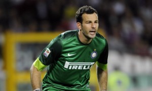 during the Serie A match between Torino FC and FC Internazionale Milano at Stadio Olimpico di Torino on September 16, 2012 in Turin, Italy.