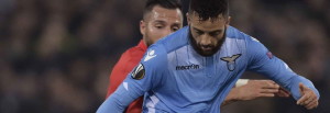 WCENTER 0SQCCGPBBN Foto Alfredo Falcone - LaPresse 25/02/2016 Roma ( Italia) Sport Calcio Lazio - Galatasaray Uefa Europa League 2015 2016 - Stadio Olimpico di Roma Nella foto:Felipe Anderson Photo Alfredo Falcone - LaPresse 25/02/2016 Roma (Italy) Sport Soccer Lazio - Galatasaray Uefa Europa League 2015 2016 - Olimpico Stadium of Roma In the pic:Felipe Anderson